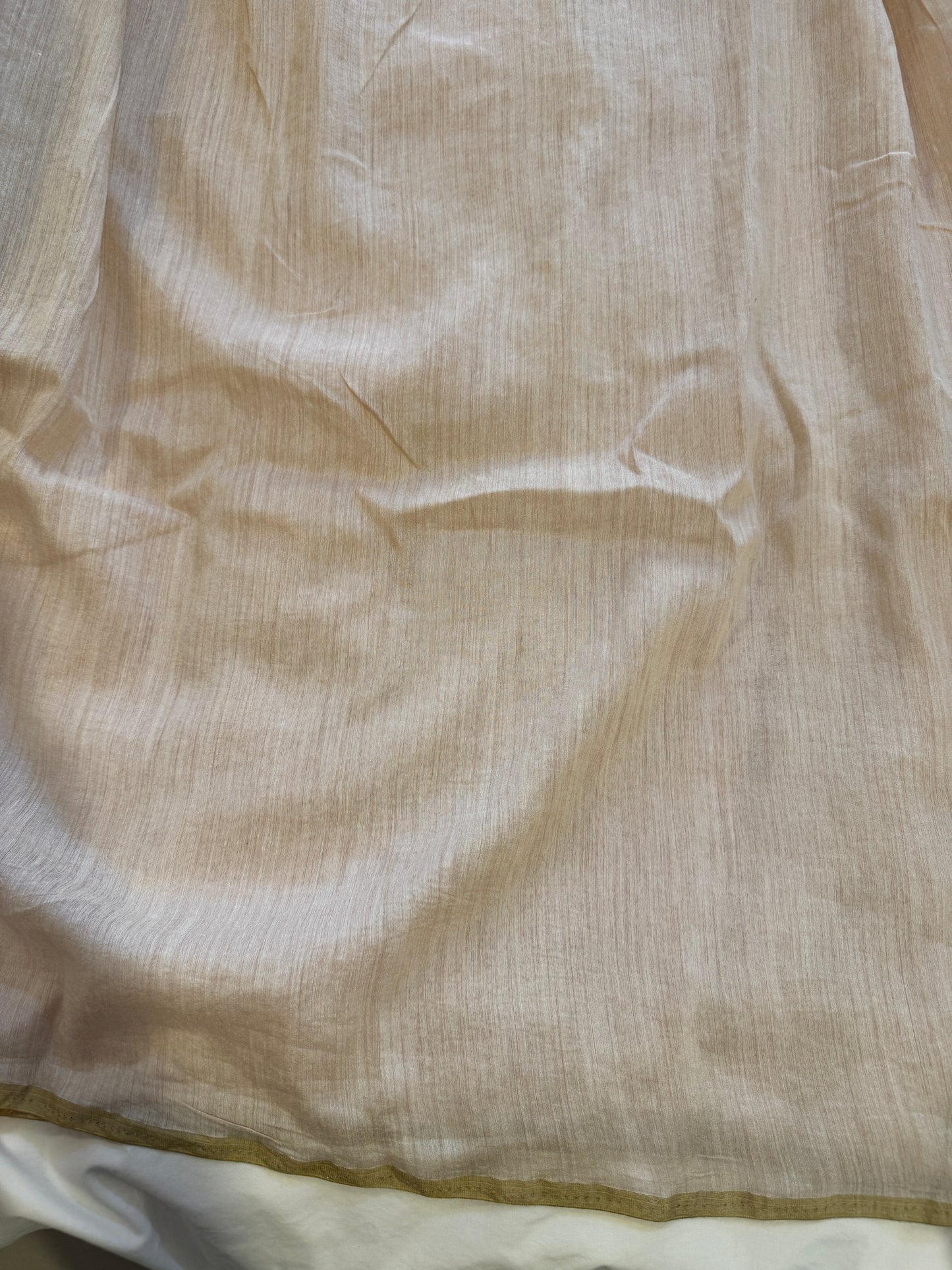 PURE CHINIYA SILK SAREE WITH RESHAM WORK AND RANGKAT