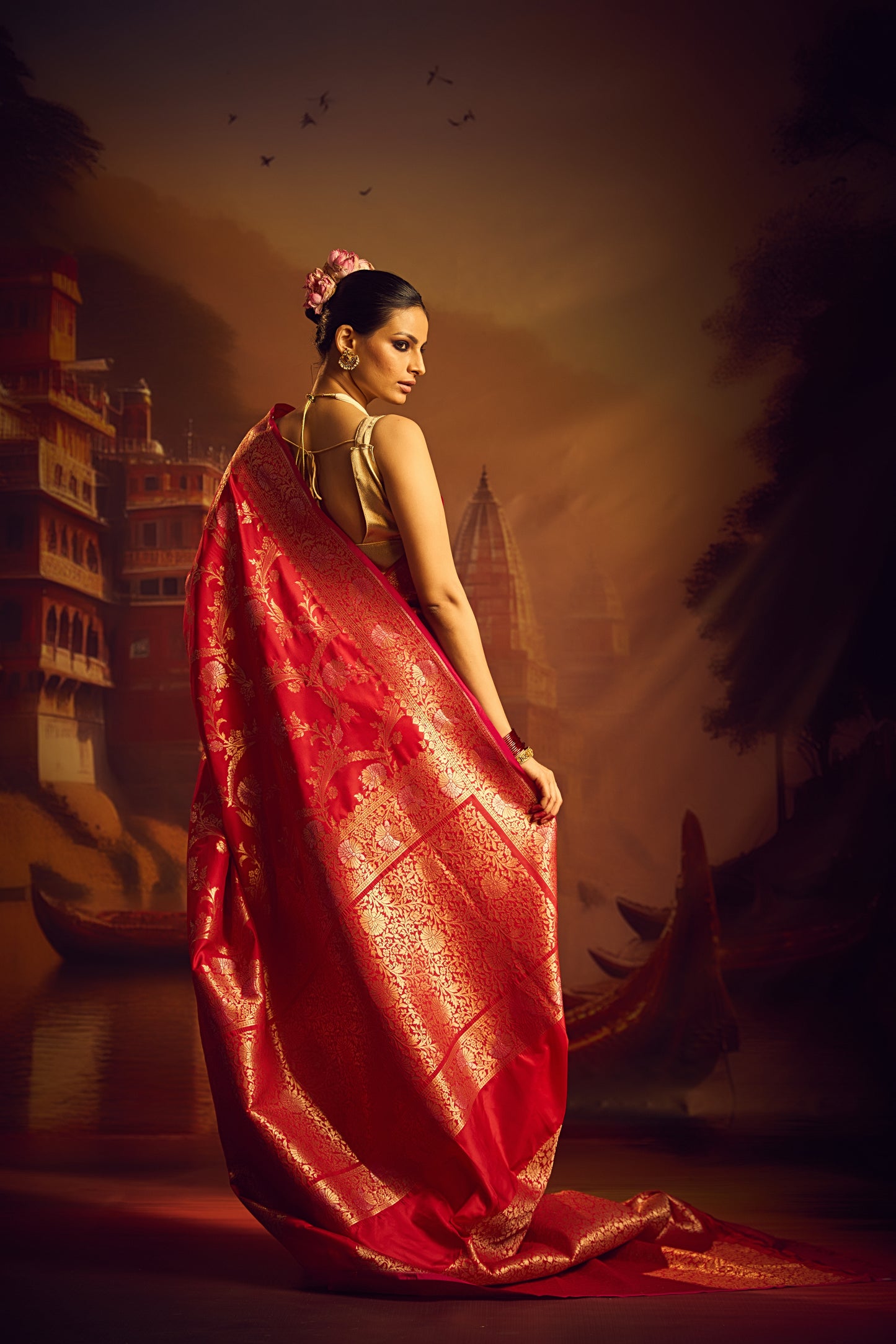 SONA RUPA JANGLA SAREE