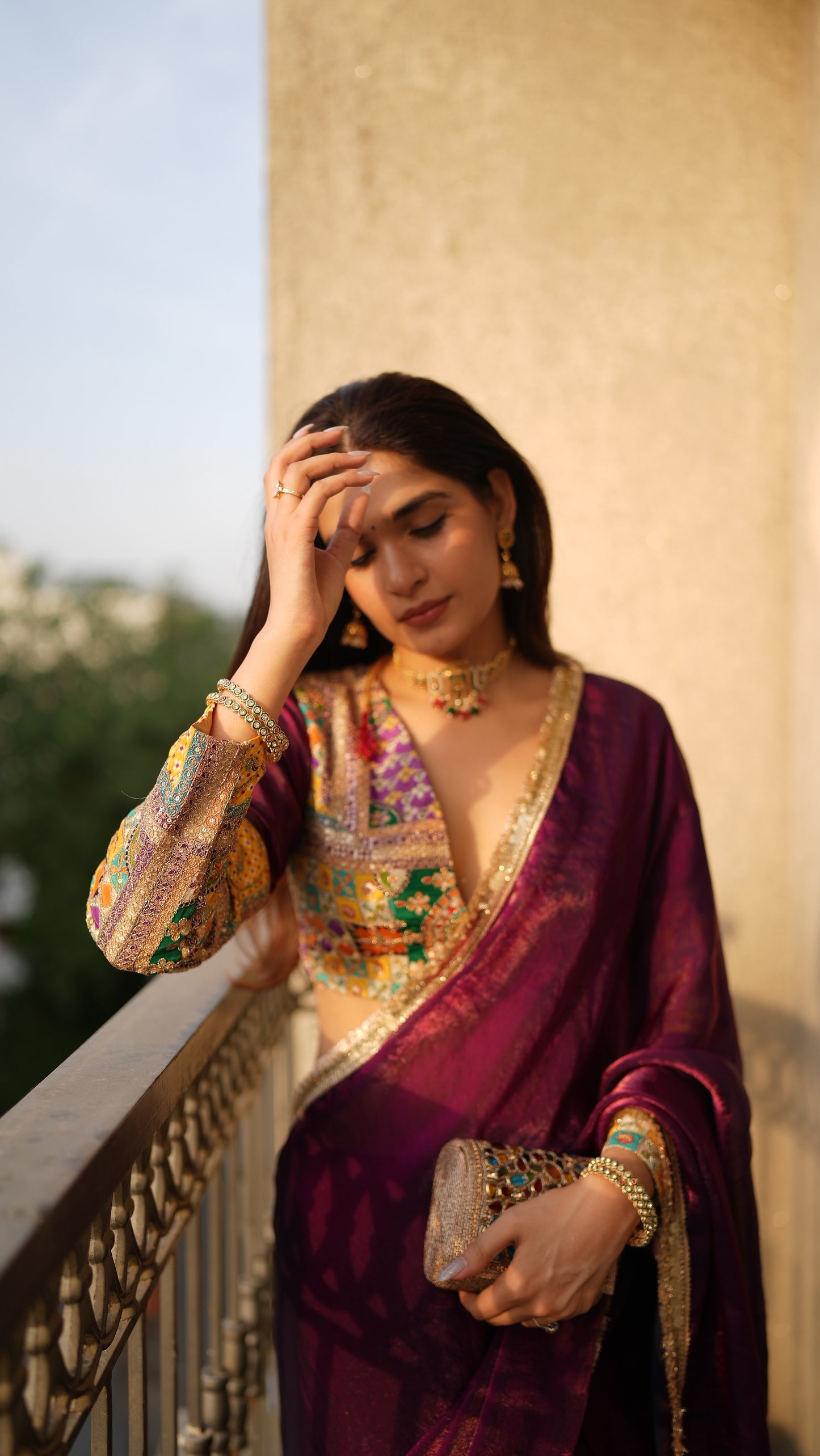MULTICOLOUR BLOUSE