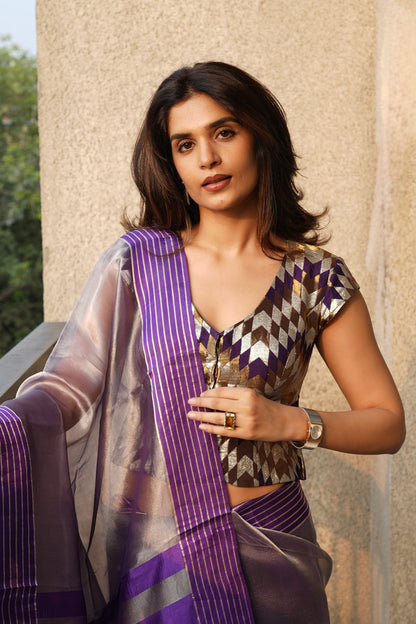 SILVER & GOLD BROCADE WAISTCOAT