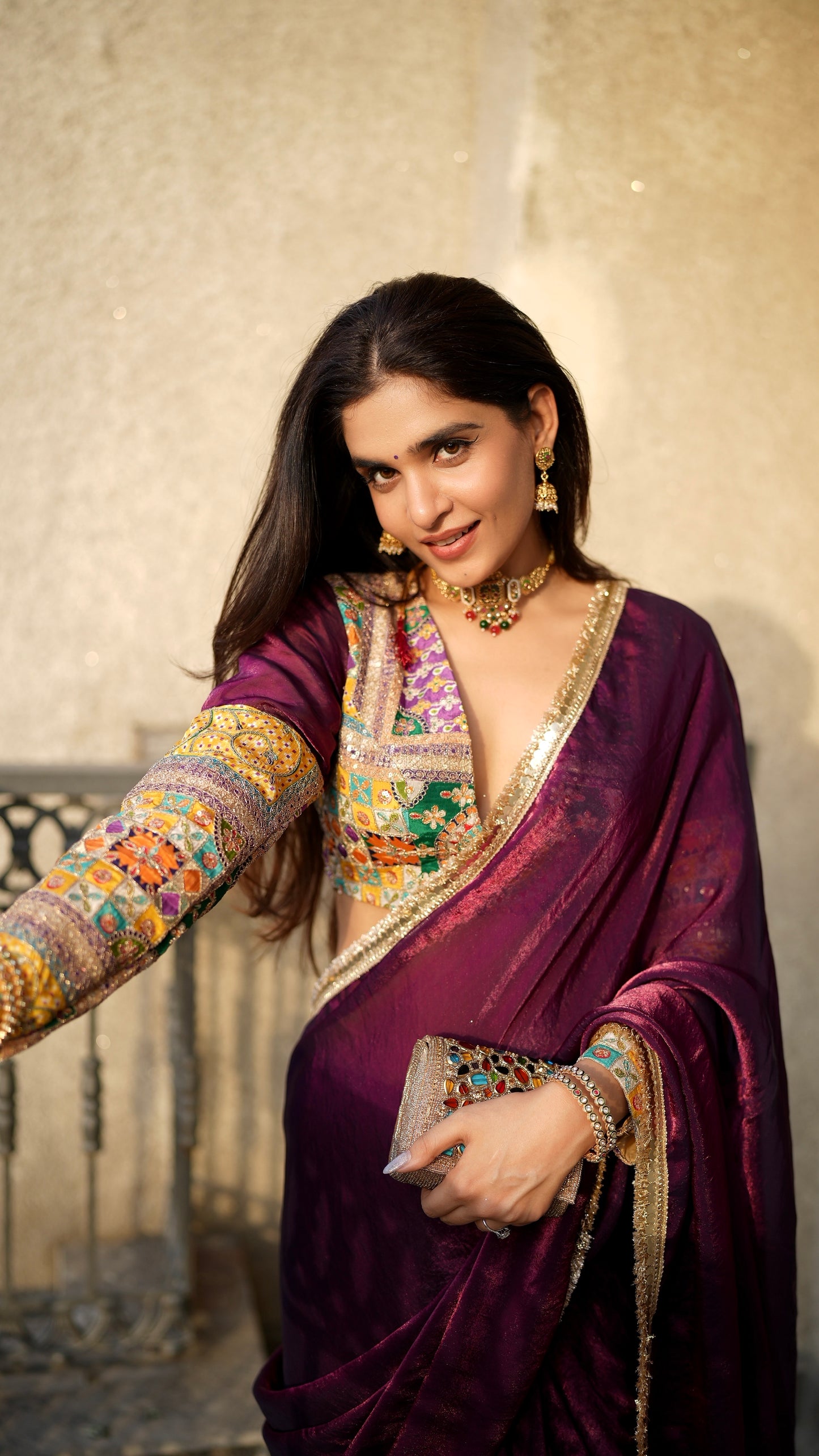 MULTICOLOUR BLOUSE
