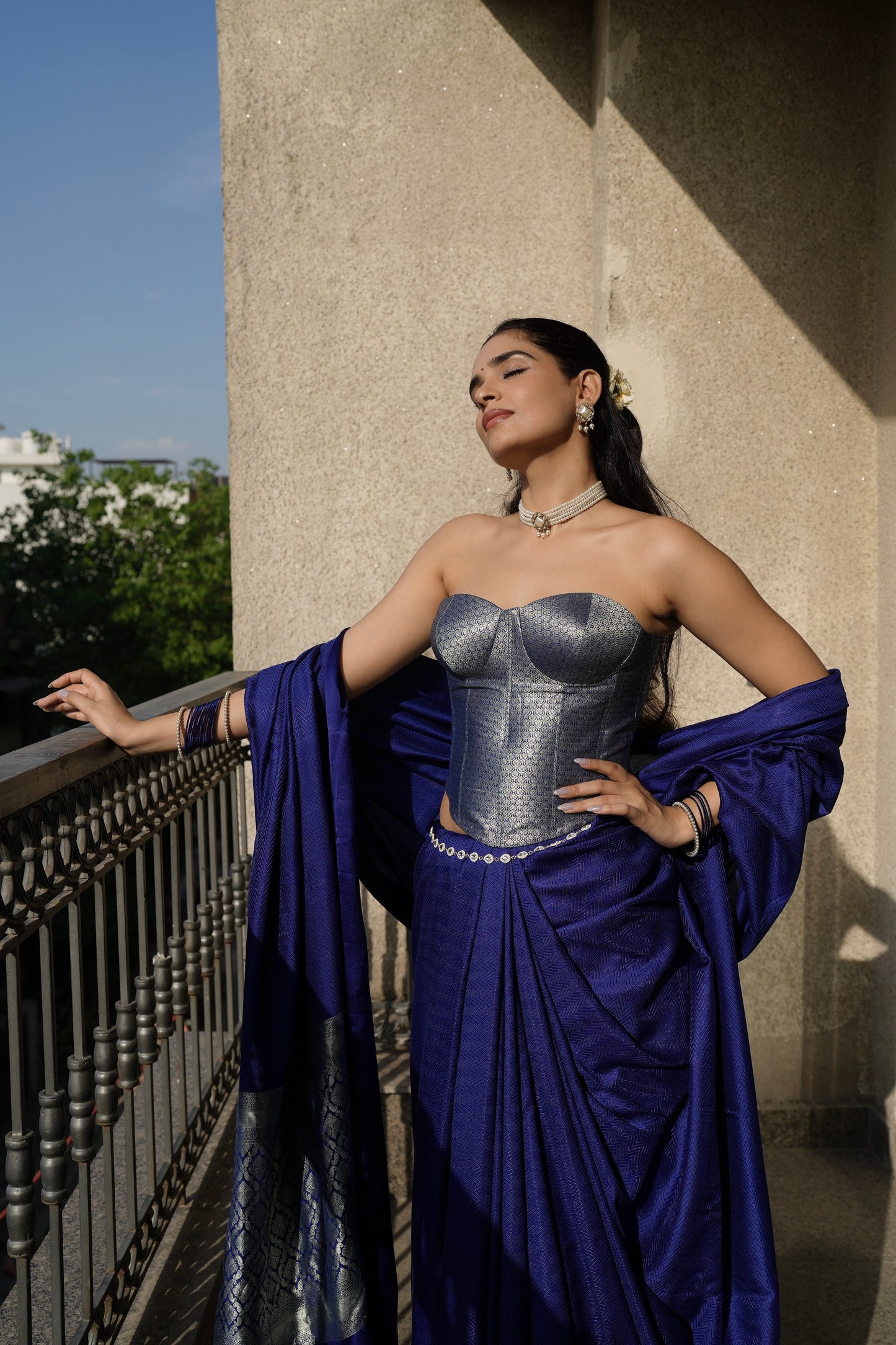 HANDWOVEN PURE CHINIYA SILK SAREE