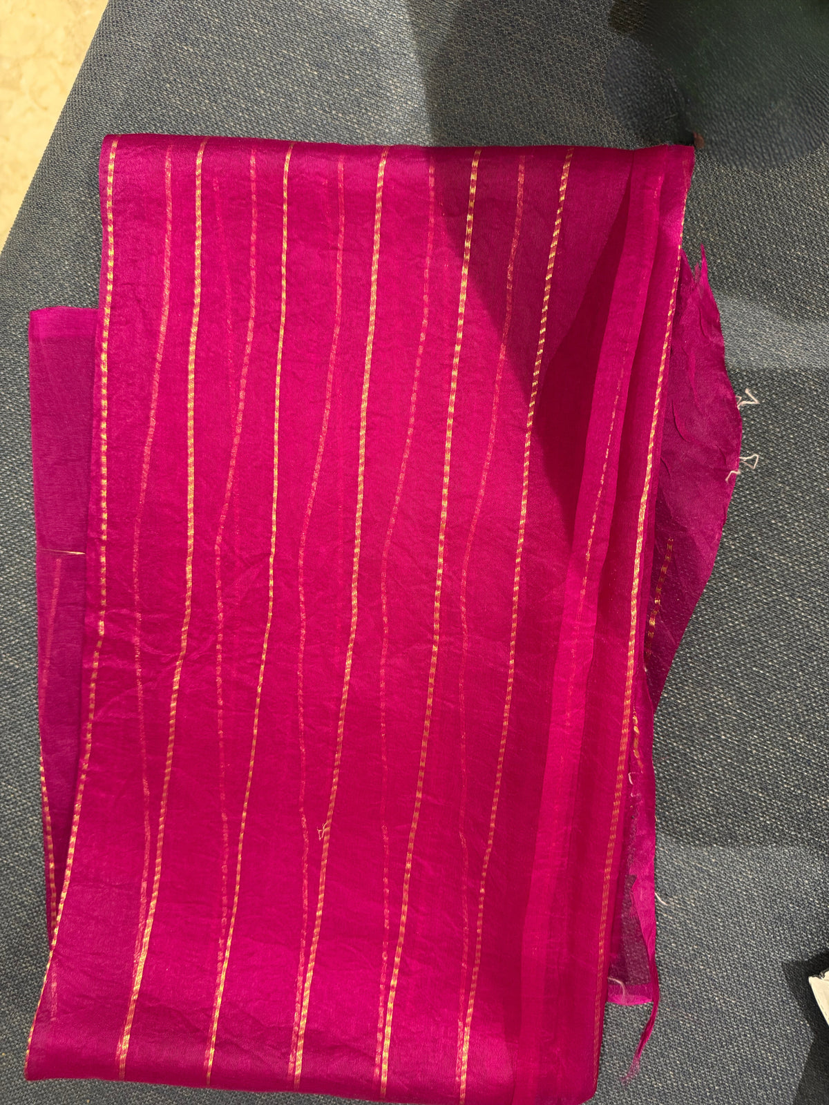 REGAL PURPLE KORA SILK SAREE
