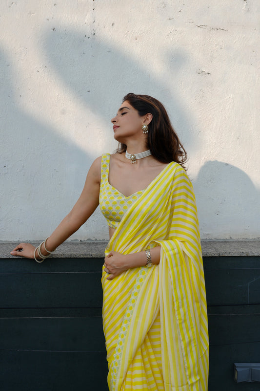 DESIGNER TIE-BACK BLOUSE